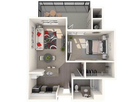 Bungalow Plus Floor Plan at 55+ FountainGlen Temecula, Temecula, California